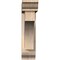 Ekena Millwork Westlake Traditional Smooth Bracket w/ Offset Brace, Douglas Fir, 5 1/2"W x 22"D x 22"H BKT0604X22X22WTL01SDF - alternate 2